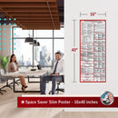 PREORDER 2026 - Massachusetts State and Federal Labor Law Poster - Non-Laminated Paper