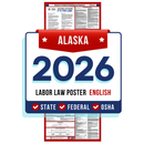 PREORDER 2026 Alaska Digital State and Federal Labor Law Poster