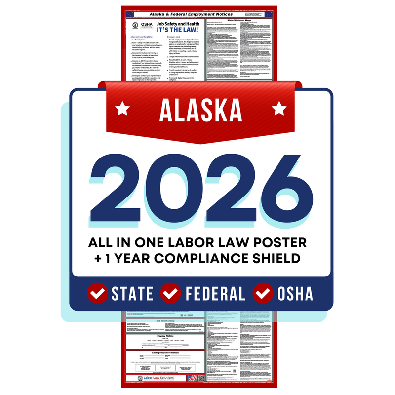 PREORDER - 2026 State & Federal Poster + 1 Year Compliance Shield Plan