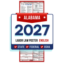 Preorder Alabama State and Federal Labor Law Poster - Non-Laminated Paper 2027