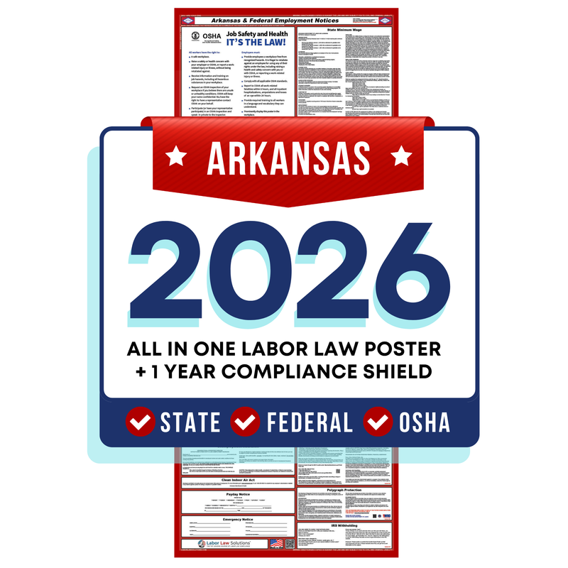 PREORDER - 2026 State & Federal Poster + 1 Year Compliance Shield Plan