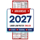 Preorder Arkansas State and Federal Labor Law Poster - Non-Laminated Paper 2027