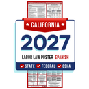 Preorder California State and Federal Labor Law Poster- Non-Laminated Paper 2027