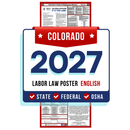 Preorder Colorado State and Federal Labor Law Poster - Non-Laminated Paper 2027