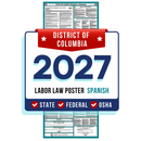 Preorder District of Columbia State and Federal Labor Law Poster - Non-Laminated Paper 2027