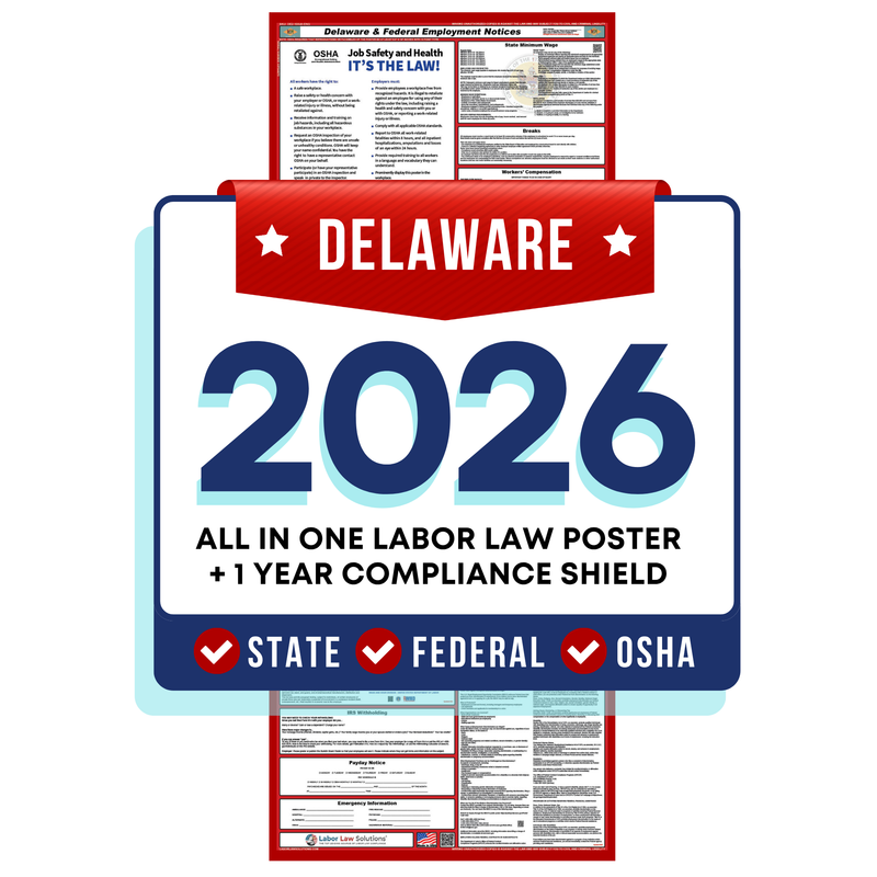 PREORDER - 2026 State & Federal Poster + 1 Year Compliance Shield Plan