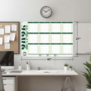 2026 Monthly Planning Calendar - Horizontal (Green)