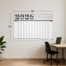 2026 Vacation Planning Calendar - Horizontal (Grey)