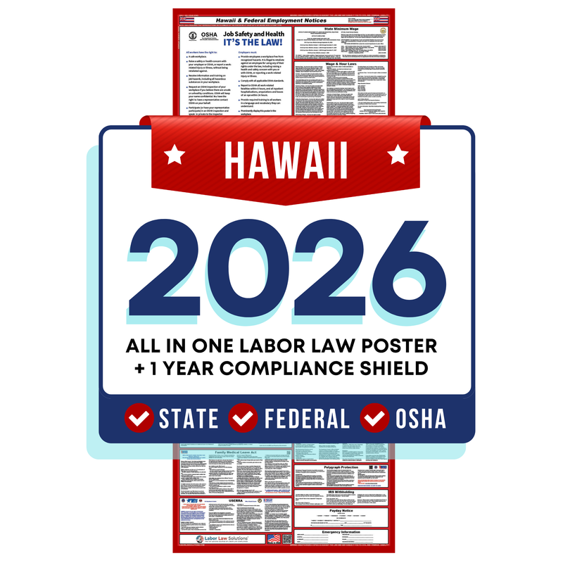 PREORDER - 2026 State & Federal Poster + 1 Year Compliance Shield Plan