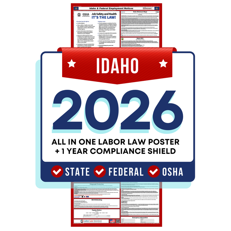 PREORDER - 2026 State & Federal Poster + 1 Year Compliance Shield Plan