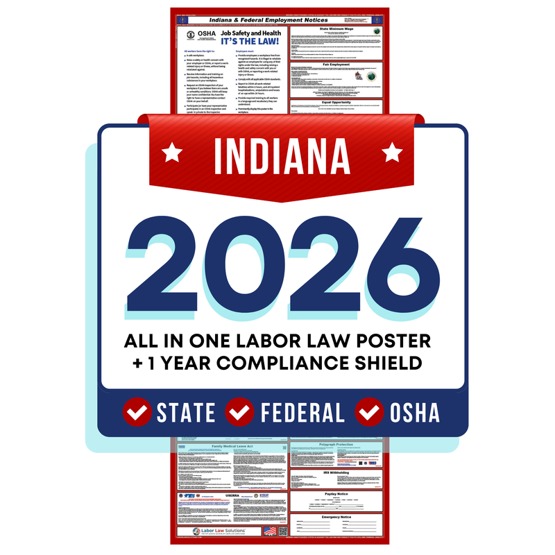 PREORDER - 2026 State & Federal Poster + 1 Year Compliance Shield Plan
