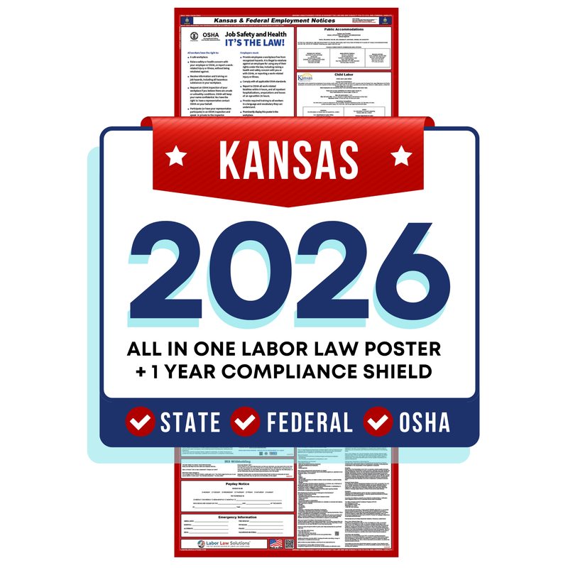 PREORDER - 2026 State & Federal Poster + 1 Year Compliance Shield Plan