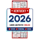PREORDER 2026 - Kentucky State and Federal Labor Law Poster - Non-Laminated Paper