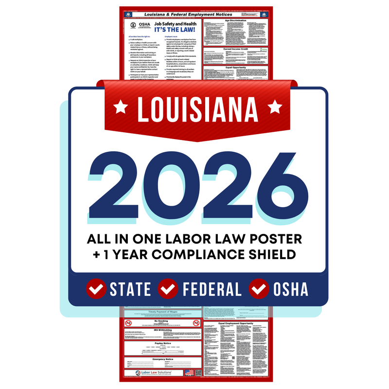 PREORDER - 2026 State & Federal Poster + 1 Year Compliance Shield Plan