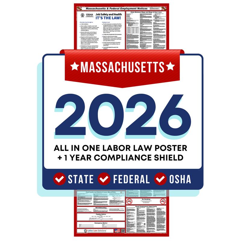 PREORDER - 2026 State & Federal Poster + 1 Year Compliance Shield Plan