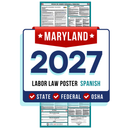 Preorder Maryland State and Federal Labor Law Poster - Non-Laminated Paper 2027