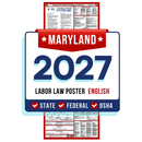 Preorder Maryland State and Federal Labor Law Poster - Non-Laminated Paper 2027