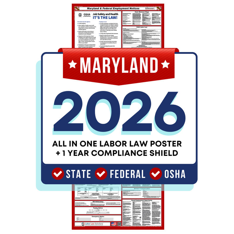 PREORDER - 2026 State & Federal Poster + 1 Year Compliance Shield Plan