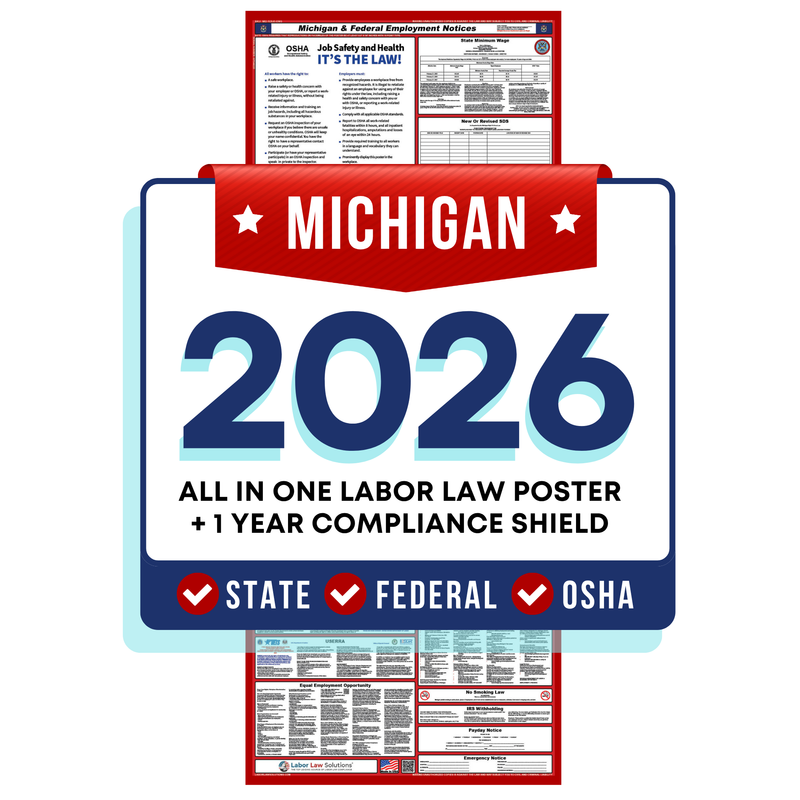 PREORDER - 2026 State & Federal Poster + 1 Year Compliance Shield Plan