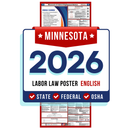 Minnesota State and Federal Labor Law Poster - Non-Laminated Paper 2026