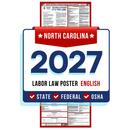Preorder North Carolina State and Federal Labor Law Poster - Non-Laminated Paper 2027