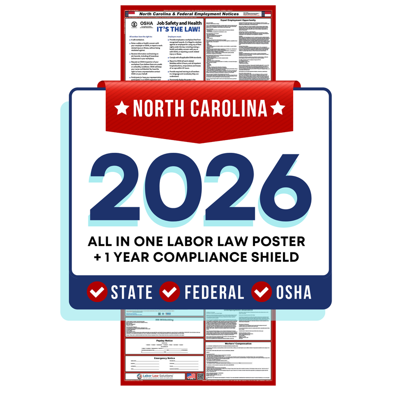 PREORDER - 2026 State & Federal Poster + 1 Year Compliance Shield Plan