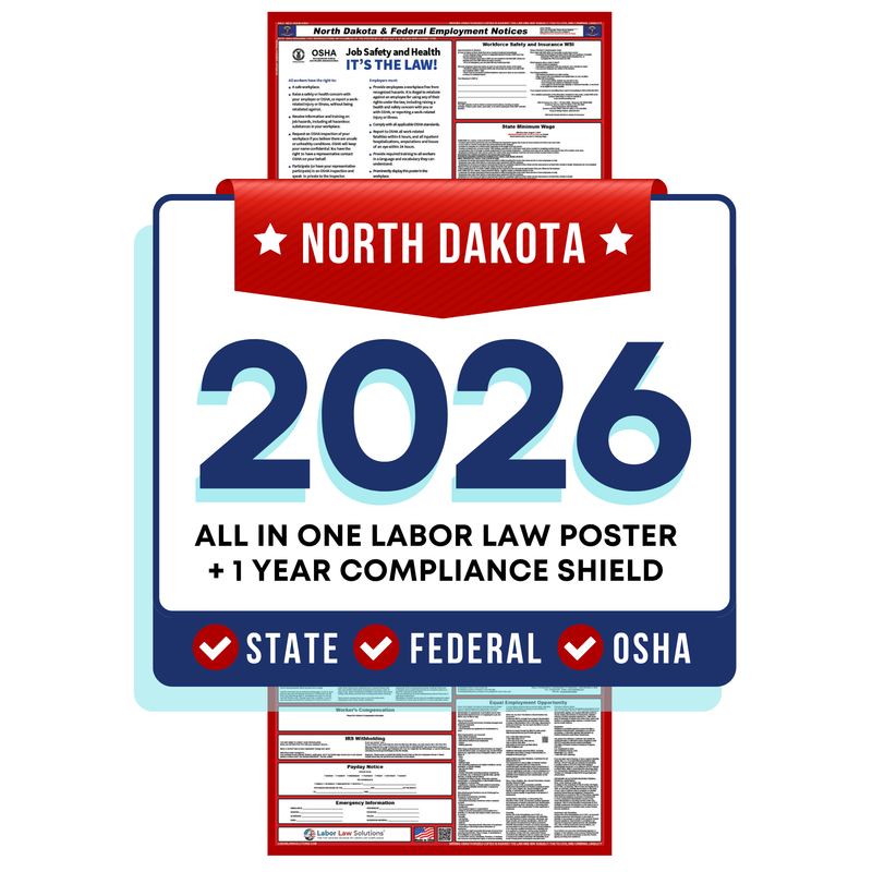 PREORDER - 2026 State & Federal Poster + 1 Year Compliance Shield Plan