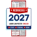 Preorder Nebraska State and Federal Labor Law Poster - Non-Laminated Paper 2027