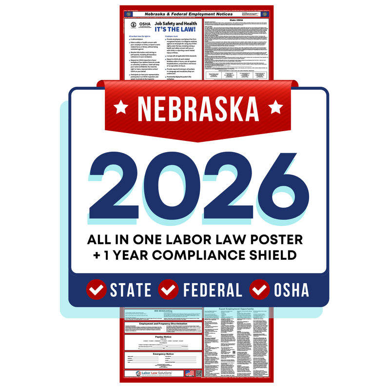 PREORDER - 2026 State & Federal Poster + 1 Year Compliance Shield Plan