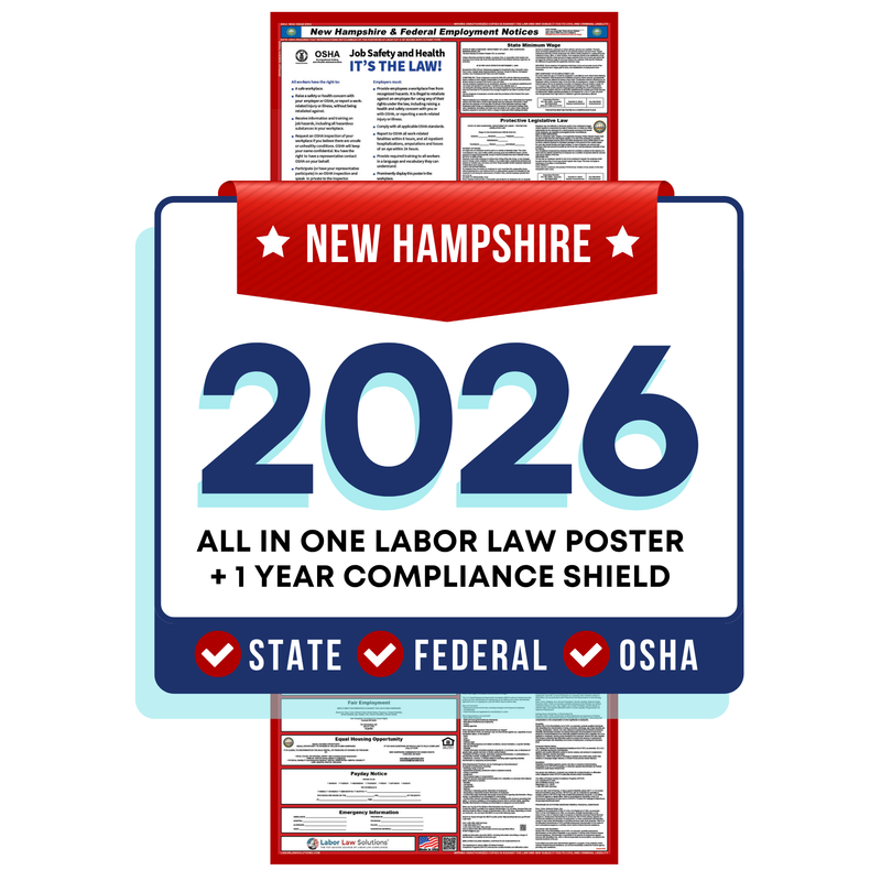 PREORDER - 2026 State & Federal Poster + 1 Year Compliance Shield Plan