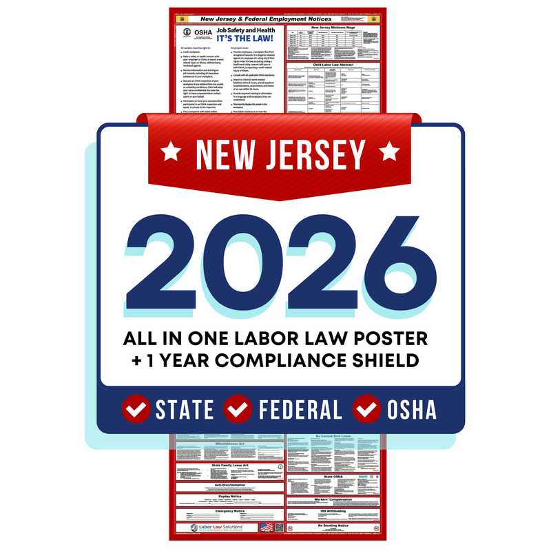 PREORDER - 2026 State & Federal Poster + 1 Year Compliance Shield Plan