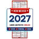 Preorder New Mexico State and Federal Labor Law Poster - Non-Laminated Paper 2027