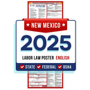 New Mexico State and Federal Labor Law Poster 2025 - Non-Laminated Paper