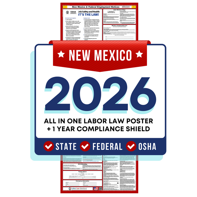 PREORDER - 2026 State & Federal Poster + 1 Year Compliance Shield Plan