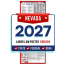 Preorder Nevada State and Federal Labor Law Poster - Non-Laminated Paper 2027