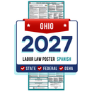 Preorder Ohio State and Federal Labor Law Poster - Non-Laminated Paper 2027