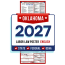 Preorder Oklahoma State and Federal Labor Law Poster - Non-Laminated Paper 2027