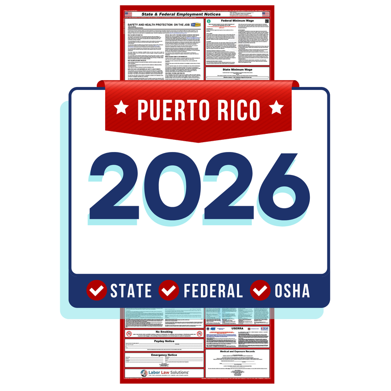 PREORDER - 2026 State & Federal Poster + 1 Year Compliance Shield Plan