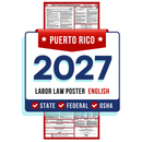 Preorder Puerto Rico State and Federal Labor Law Poster - Non-Laminated Paper 2027