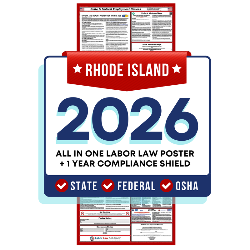 PREORDER - 2026 State & Federal Poster + 1 Year Compliance Shield Plan
