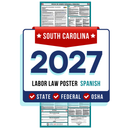 Preorder South Carolina State and Federal Labor Law Poster - Non-Laminated Paper 2027