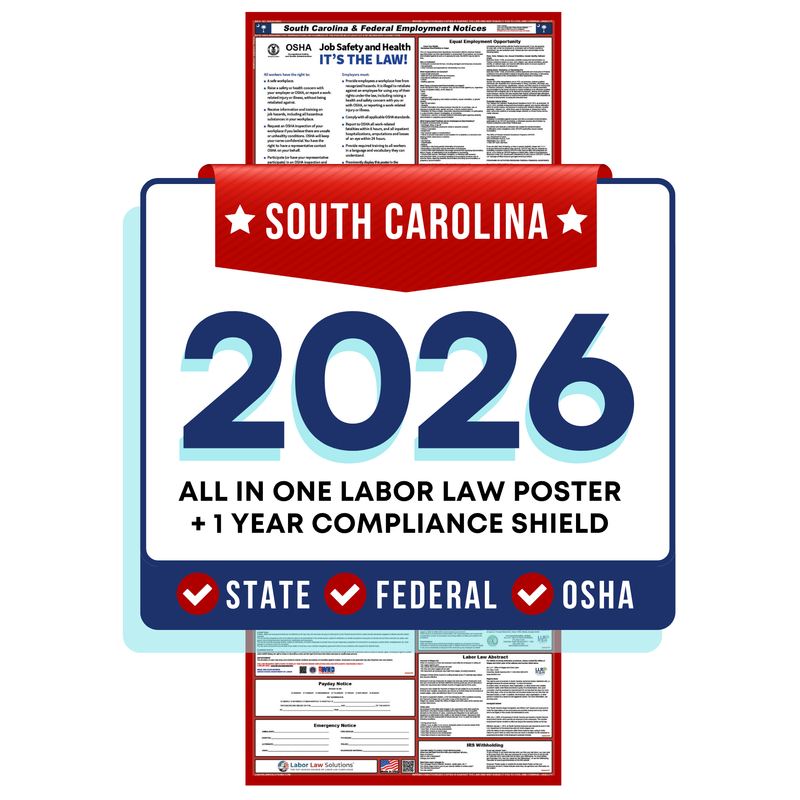 PREORDER - 2026 State & Federal Poster + 1 Year Compliance Shield Plan