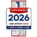 South Carolina State and Federal Labor Law Poster - Non-Laminated Paper 2026