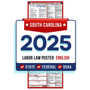 South Carolina State and Federal Labor Law Poster 2025 - Non-Laminated Paper