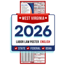 West Virginia Digital State and Federal Labor Law Poster 2026