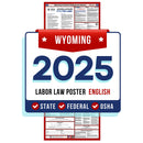 Wyoming Digital State and Federal Labor Law Poster 2025